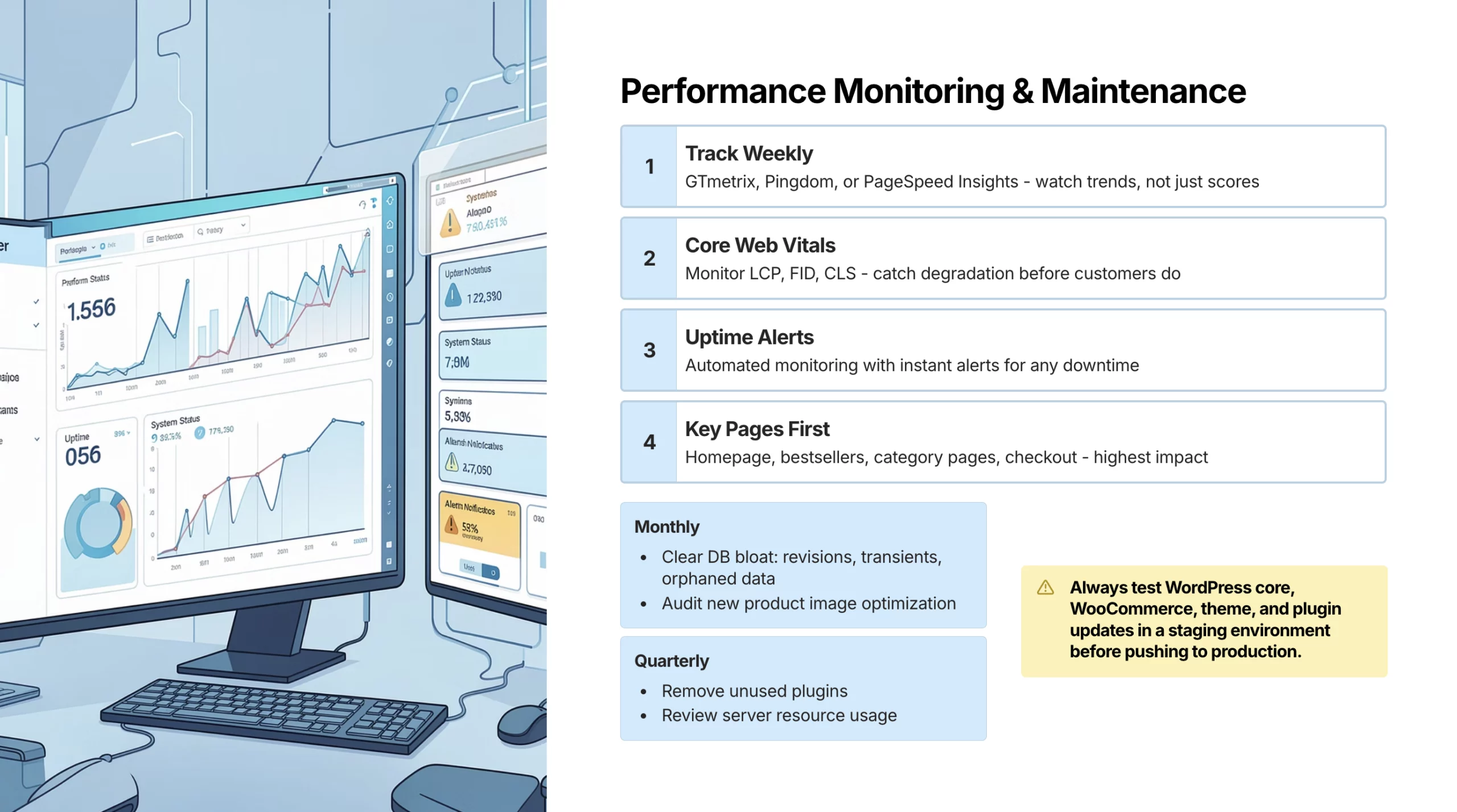 Performance Monitoring and Maintenance