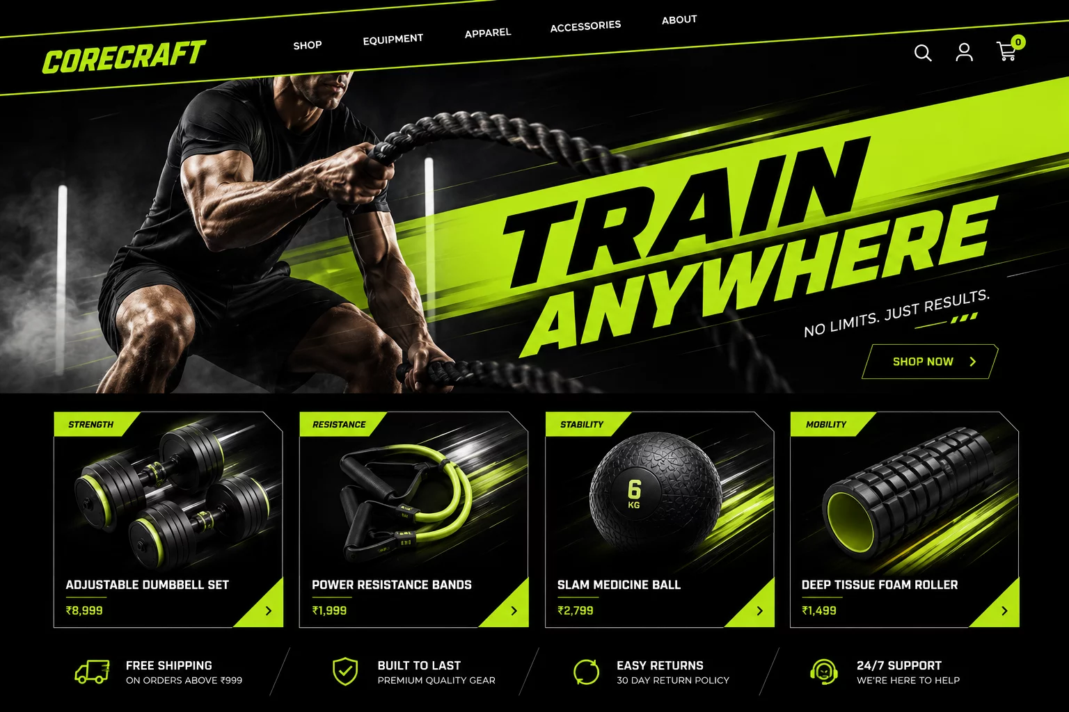 Home Fitness Equipment