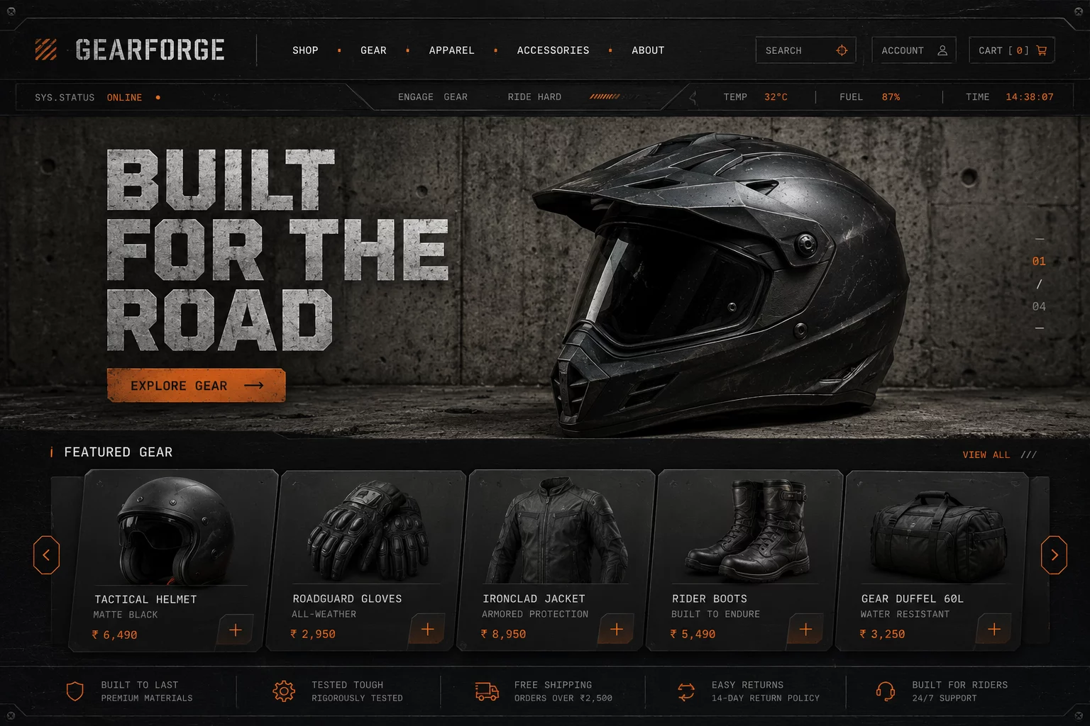 Motorcycle Accessories