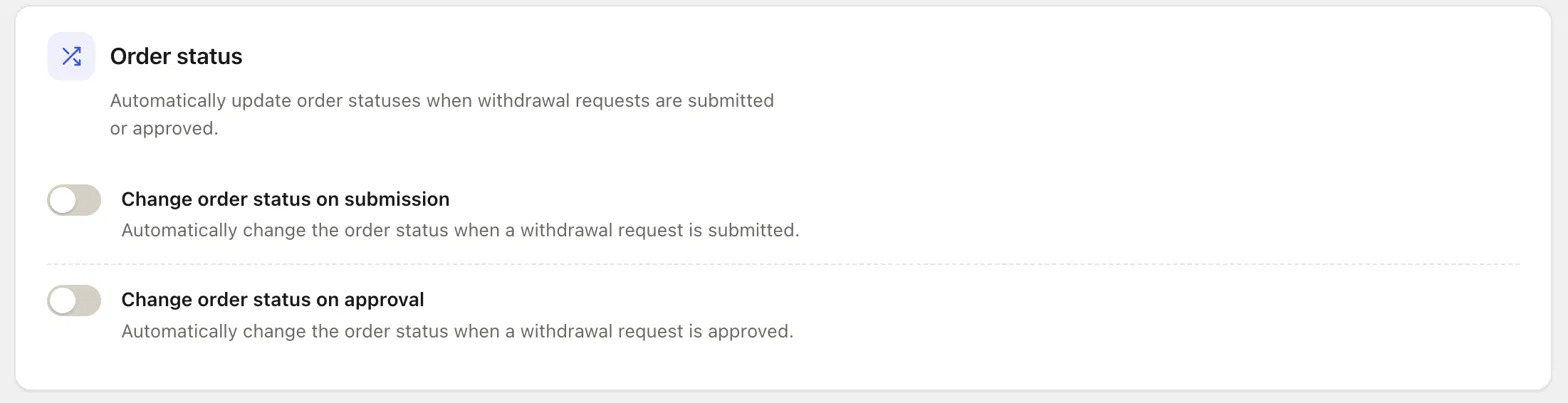 Order Status