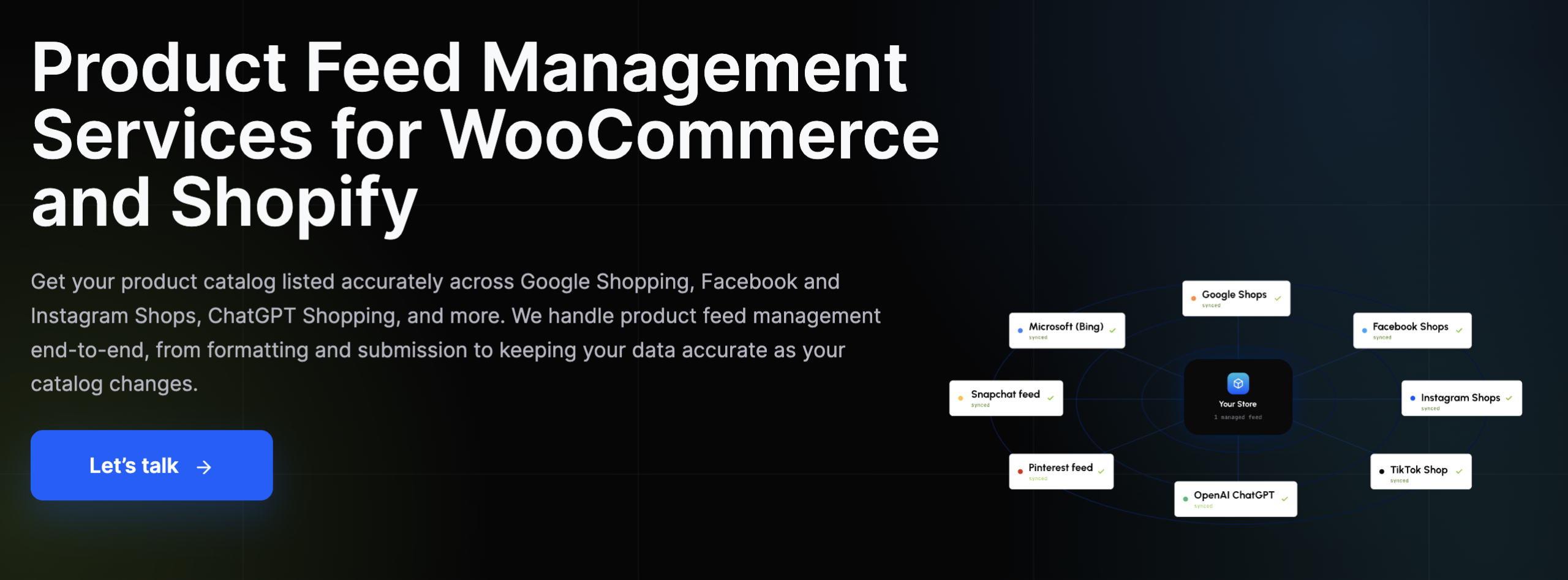 Product Feed Management Services