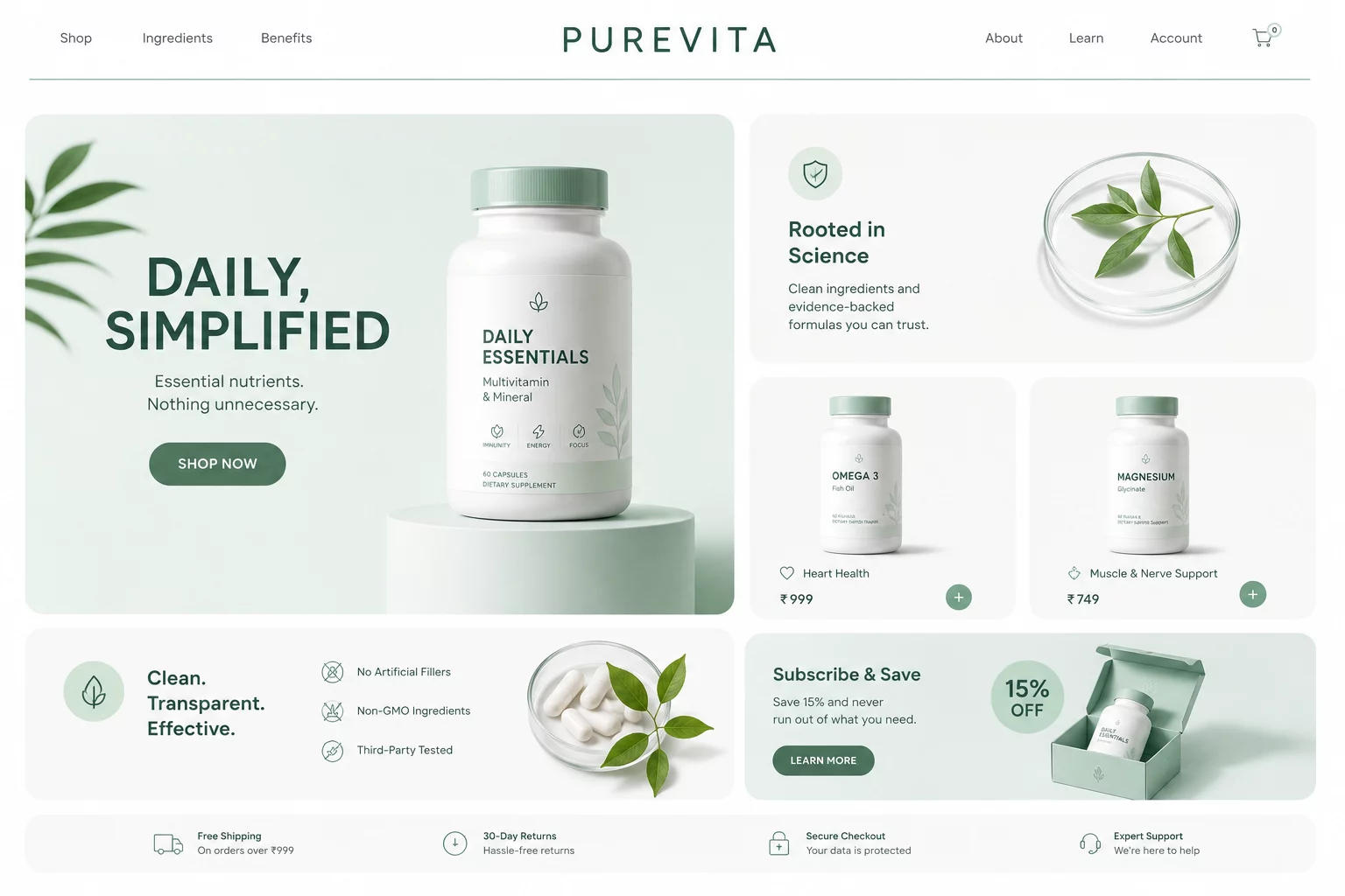 Vitamins & Supplements