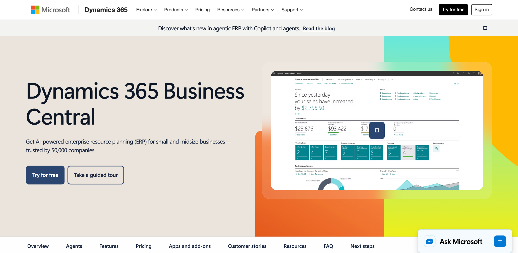 Microsoft Dynamics 365 Business Central