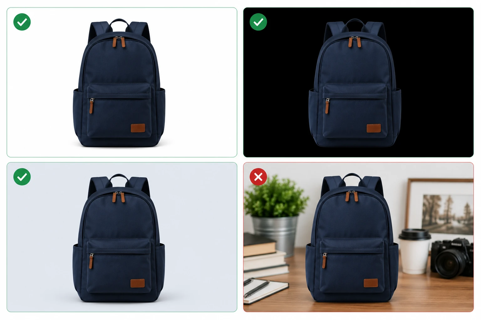 White background product images
