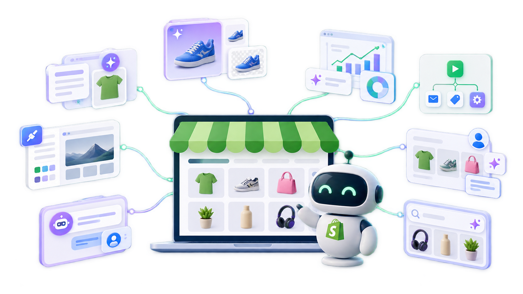 Shopify's AI features