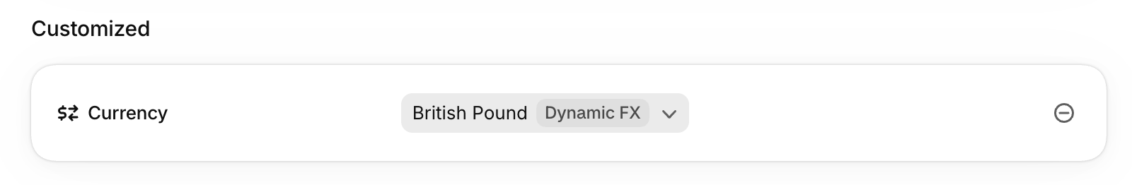Configuring currency and product pricing