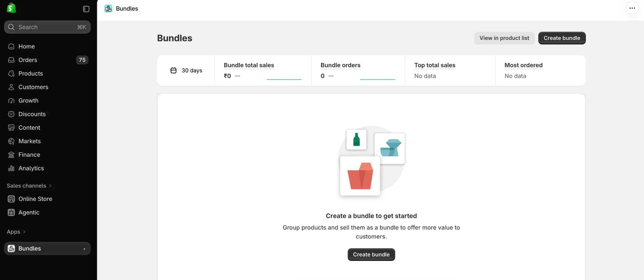 Creating a new bundle
