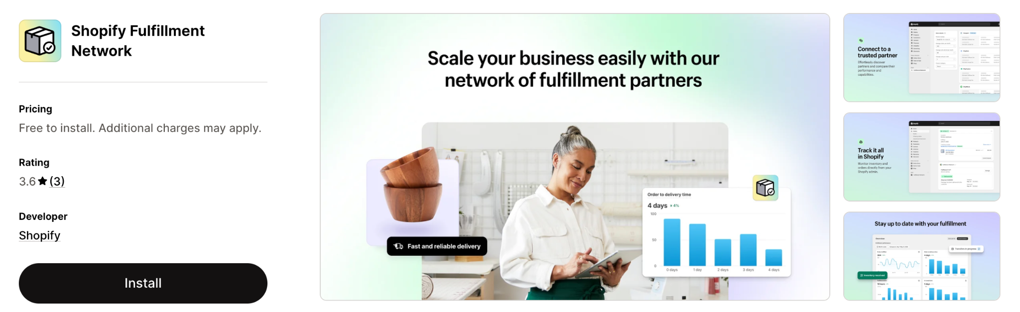 Shopify Fulfillment Network App